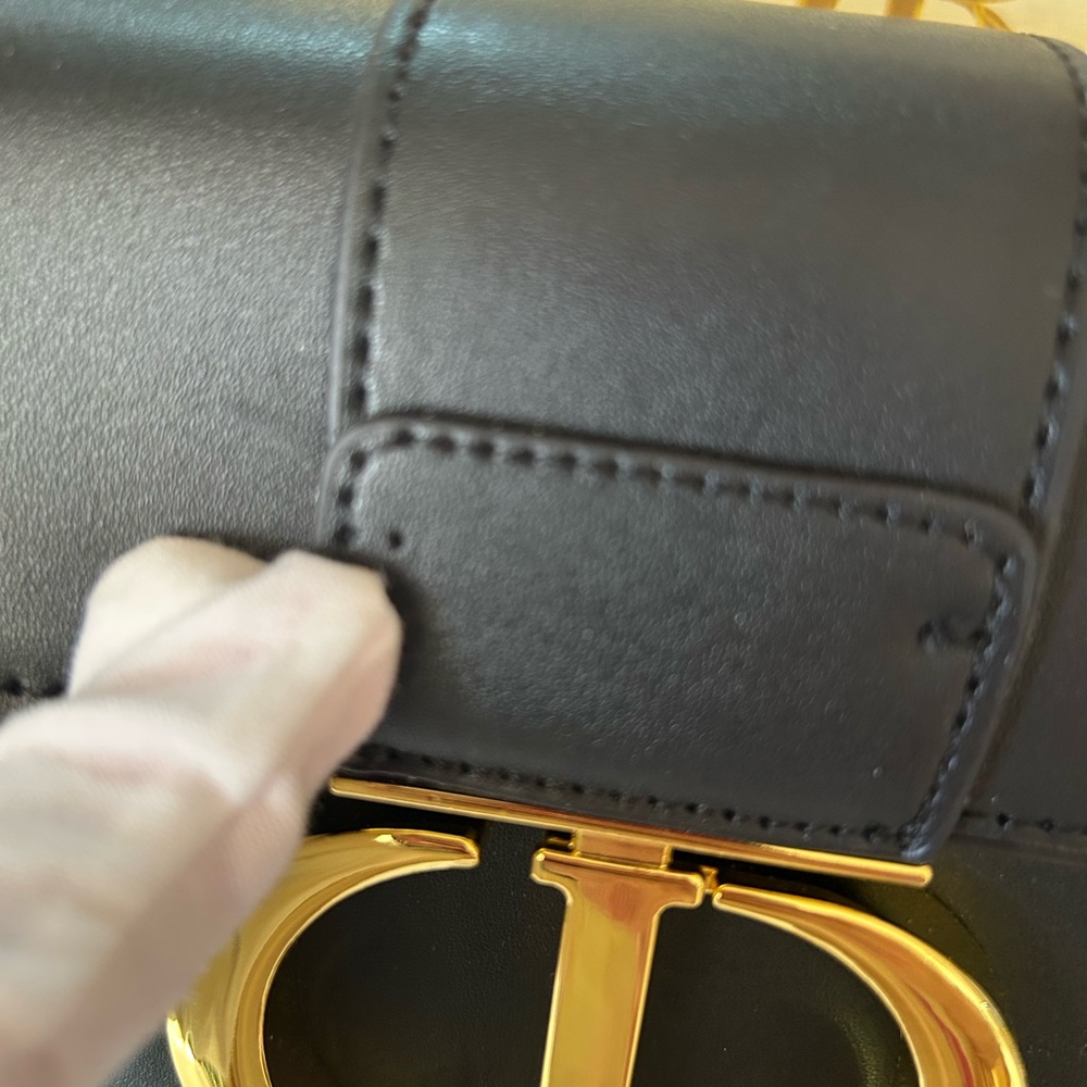 Dior Black Wallet with Gold Hardware - Picture 2 of 12